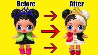 Painting Fake LOL Surprise Babies  Toys and Dolls  Drawing amp Painting LOL Doll [upl. by Saw196]