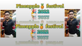 Pineapple🍍 festival🎉 2022  At Thambalnu market Yairipok Andro kendra [upl. by Saxet944]