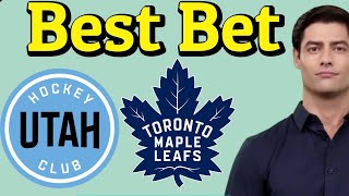 AI Predicts Maple Leafs vs Utah – A MustSee Bet [upl. by Wearing]