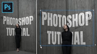 How to Place Anything in Perspective in Photoshop  Photoshop Tutorial [upl. by Ynogoham]