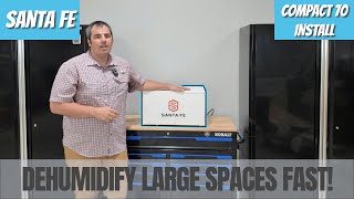 The BEST Shop Garage Basement Dehumidifier  Full Install Step By Step [upl. by Gillead]