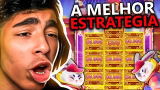 FORTUNE RABBIT A MELHOR ESTRATEGIA ME FEZ FORRAR MUITO🤤 [upl. by Cyprian]