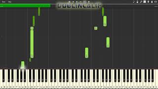 Pokemon Black amp White  Nacrene City Theme Piano Tutorial Synthesia [upl. by Adnilasor]