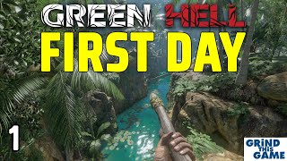 Starting Out In Green Hell 1  My New Favorite Survival Game [upl. by Leblanc]