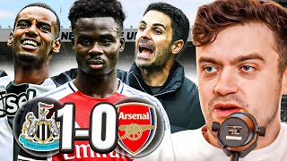 NEWCASTLE UNITED 10 ARSENAL REACTION [upl. by Addiel]