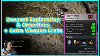 Holt Town Objective exploration  Extra Gear Crate  Once Human [upl. by Anilra]