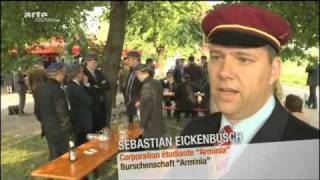 Burschentag 2010 in Eisenach  Bericht auf Arte [upl. by Eneroc853]