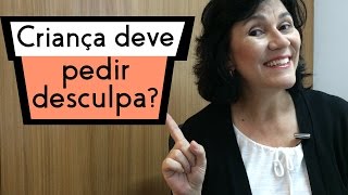 Criança Precisa Pedir Desculpas Minuto MqE 30 [upl. by Ailemac]