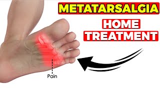 BEST Metatarsalgia Exercises Massage amp StretchesHOME Treatment [upl. by Anderegg]