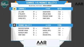 Sunrise 1 v Moonee Valley 3 [upl. by Relyuc]