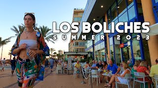 Los Boliches Fuengirola Spain Pleasant Day Summer 2023 September Update Costa del Sol  Málaga 4K [upl. by Zetnauq]