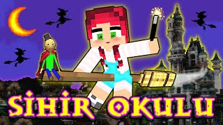 AREFİN KIZI SİHİR OKULUNA BAŞLADI 😱  Minecraft [upl. by Weidar]