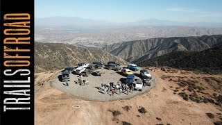 Saddleback Mountain 4wd Road  Orange County California 2018 Jan 28 Trip Report in 4k UHD [upl. by Acireed493]