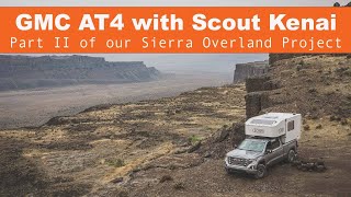 2021 GMC Sierra AT4 Overland Project with Scout Camper  Part 2 [upl. by Pendleton]