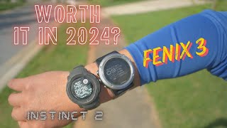 Garmin Instinct 2 vs Fenix 3 [upl. by Ehtyde]