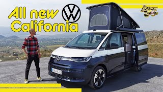 New T7 Volkswagen California first look  Best Vanlife VW camper yet [upl. by Eilla]