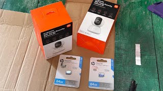 Mi 360 home security wifi camera cctv unboxing [upl. by Nadnarb]