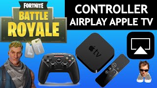 Fortnite Airplay to Apple TV 4 with controller officially supported [upl. by Yllatan637]