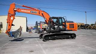 Hitachi Zaxis 210 LC6 Excavator [upl. by Dnalyaw]