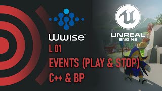 Learning WWise with Unreal Engine 5  L01 Events Play amp Stop [upl. by Alison]