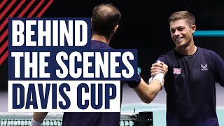 First Look 👀  Behind The Scenes at the Davis Cup Finals in Manchester  LTA [upl. by Kirad]