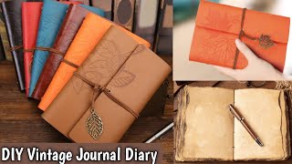 How to make Journal Diary at Home 🌟 DIY Homemade Journal Supplies😍 craftersworld journal diycraft [upl. by Eniamrej]