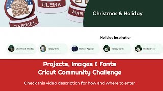 CRICUT COMMUNITY CHALLENGE  FINDING THE CATEGORIES [upl. by Schnell]