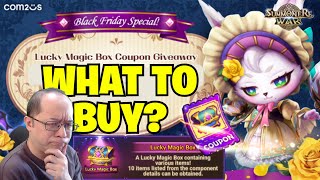 Black Friday Special Surprise Shop What Should You Buy Summoners War [upl. by Golding]