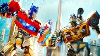 TRANSFORMERS ONE quotOptimus Prime Vs Soundwave Fight Scenequot Trailer NEW 2024 [upl. by Lohman]