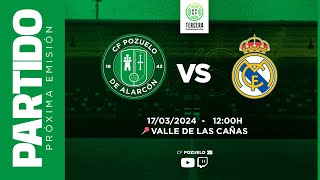 🔴 DIRECTO  CF POZUELO 🆚 REAL MADRID C  J25 [upl. by Trebleda211]