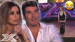 FUNNIEST Auditions on X Factor UK  Vol3  X Factor Global [upl. by Scarito]