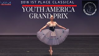 Giselle Act 1 Variation YAGP Dallas 1st Place Classical 2018 Kali Kleiman [upl. by Nod]