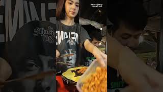 Omelette Rice Roll By Popular Omelette Lady Must Try Laos Fast Food [upl. by Ayat]