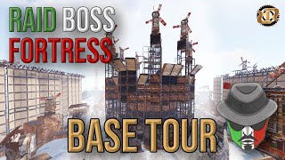 Rust Base Showcase  The Raid Boss Fortress [upl. by Rojas23]