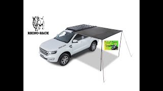 4x4accessoirescom vous présente le auvent RhinoRack Sunseeker 2 5m Awning [upl. by Pollard]