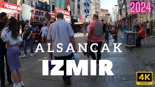 Izmır 🇹🇷 Alsancak Summer 2024 Walking Tour  4k UHD 60fps [upl. by Aeet]