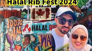 North Americas Largest Food Tour Ottawas Halal RibFest 2024 [upl. by Horton]