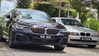 2022 BMW 5 Series 530i M Sport LCI Full Walkaround amp Review  EvoMalaysiacom [upl. by Leagiba]