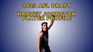 2023 AFL Draft  Harvey Johnston  Player Profile [upl. by Ayhtak]