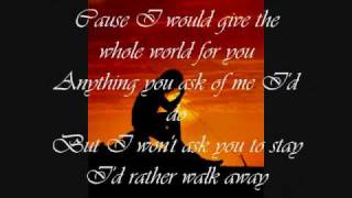 If Your Hearts Not In It by Westlife w lyrics [upl. by Irollam]