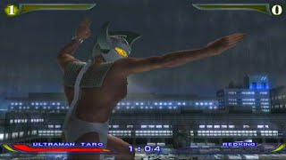 ULTRAMAN TARO VS ALL REDKING ULTRAMAN FIGHTING EVOLUTION REBIRTH [upl. by Ahsea]