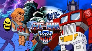 HEMAN x TRANSFORMERS G1  Epic Cartoon theme mashup 2024 [upl. by Oscar]