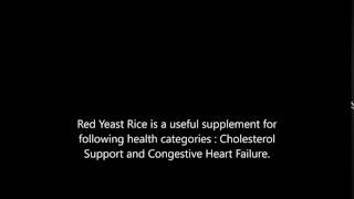 Red Yeast Rice health benefits [upl. by Esilec]