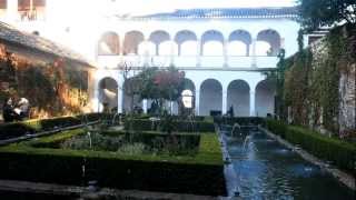 Generalife La Alhambramov [upl. by Aihsekal931]