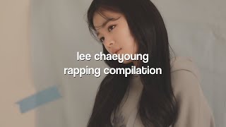 ❁ᴗ͈ˬᴗ͈ fromis chaeyoung rapping compilation [upl. by Khanna]