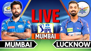 IPL 2024 Live MI vs LSG Match 67  IPL Live Score amp Commentary  Mumbai vs Lucknow Live Match [upl. by Jacoby]