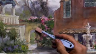 How to use PanPastel to Enhance Watercolour Paintings  Jacksons Art [upl. by Hodess]