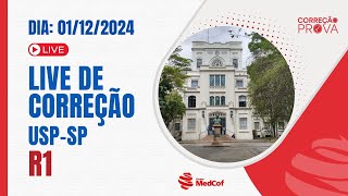 Correção USPSP R1 2025  Gabarito Prova de Residência Médica USPSP 2025 R1 Acesso Direto [upl. by Kissee89]