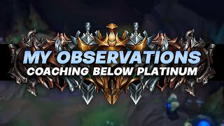 5 Learnings From Teaching Bronze Silver amp Gold Players [upl. by Eux]