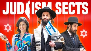 Explaining Different Jewish Sects in 2024  History of Judaism [upl. by Reece]